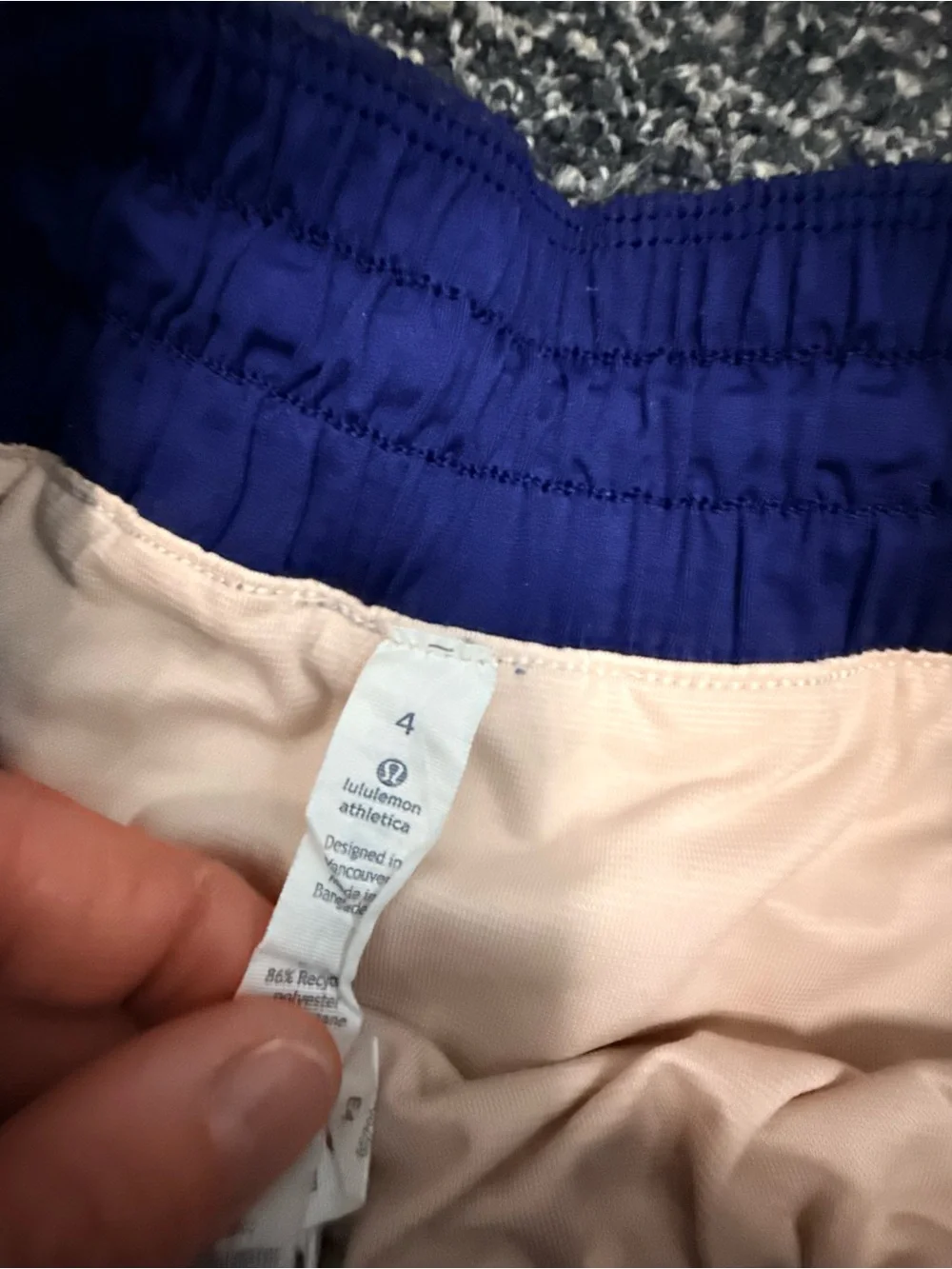Lululemon Tracker Short III Seven Wonders Multi / Hero Blue 4